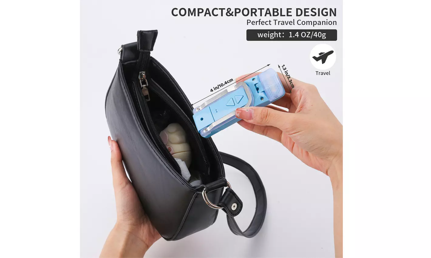 USB Rechargeable Book Light for Reading in Bed Portable Clip-on LED Reading Lamp