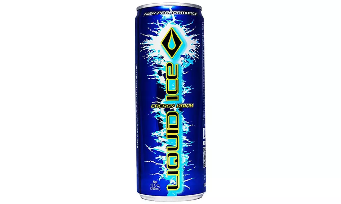 Liquid Ice Blue Energy Drink, 12 Ounce - Primary Image