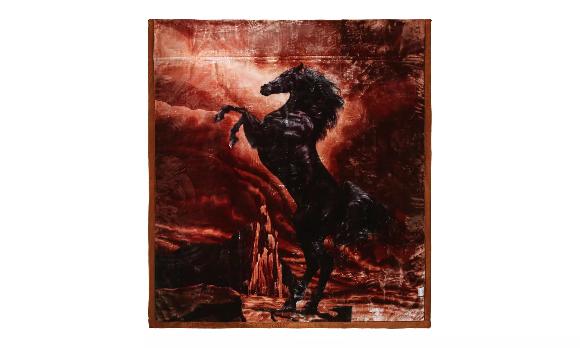 JML Heavy Fleece Blanket,2 Ply Printed Bed Blanket For King Size,85"x93",10Lb