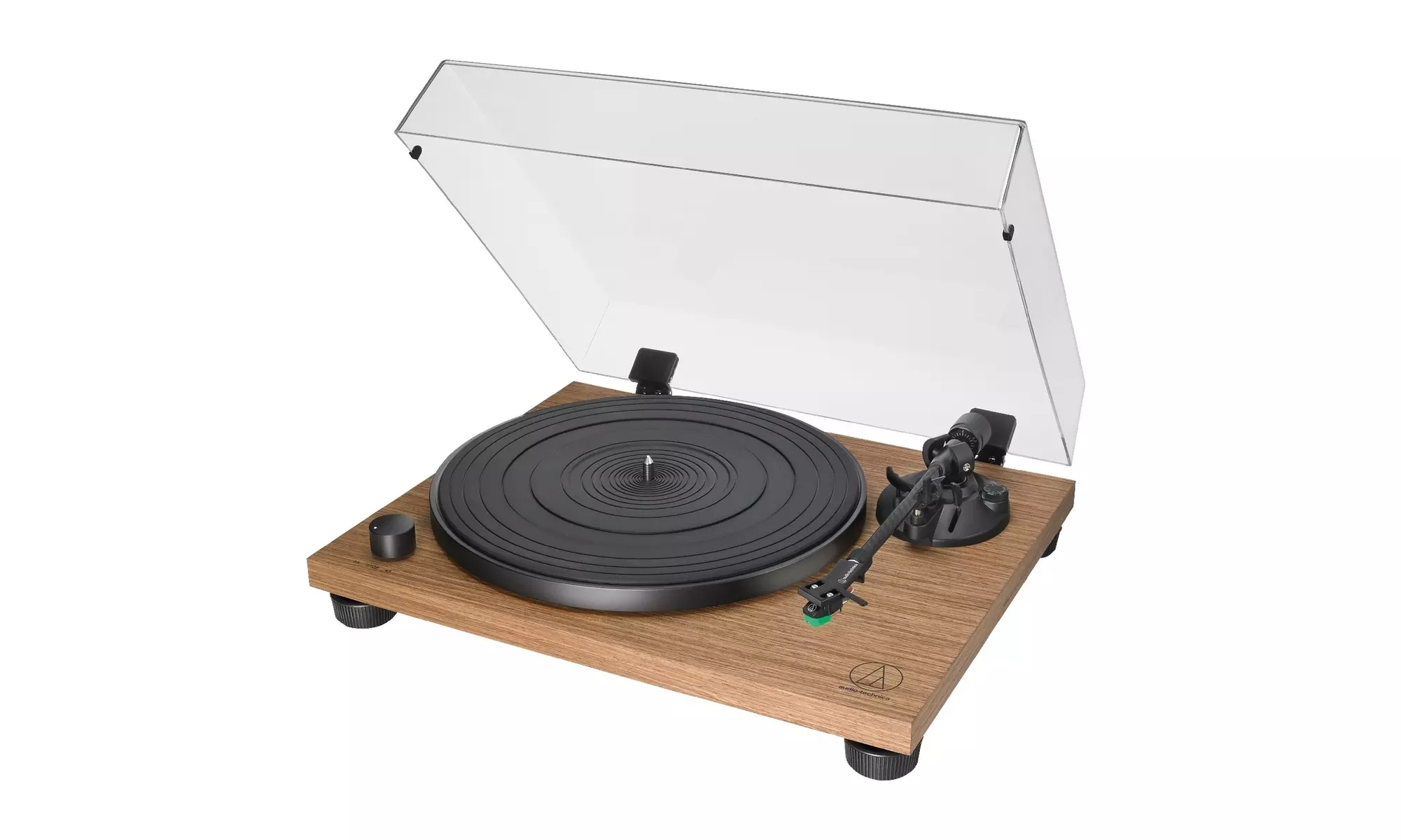 Audio-Technica AT-LPW40WN Fully Manual Belt-Drive Turntable (Walnut) Bundle - Second Medium