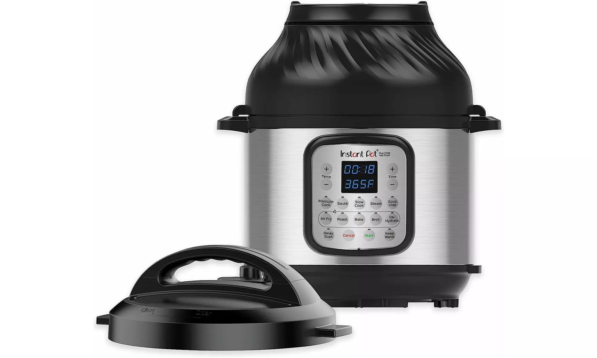 Instant Pot Duo Crisp 11-in-1 Air Fryer and Electric Pressure Cooker, 8-Quart - Primary Image