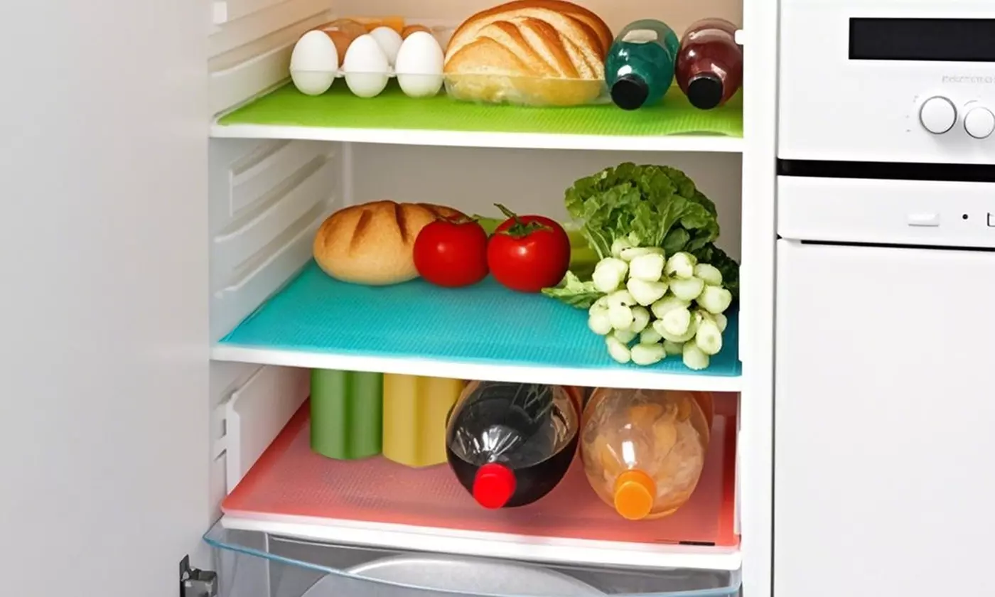 iMounTEK Washable Non-Slip Refrigerator Shelf Mats & Hygienic Drawer Liners - Primary Image