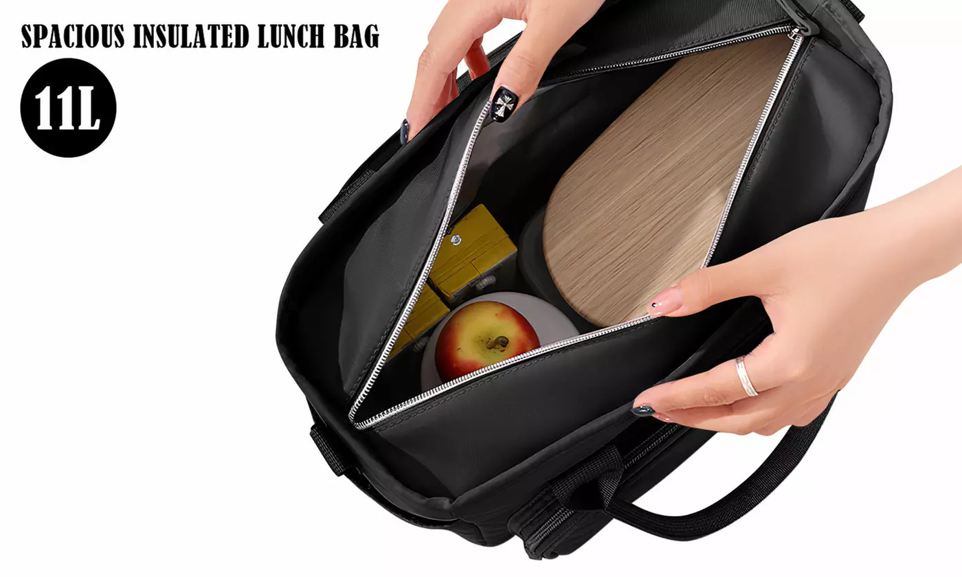 ItBelongs2U Insulated Lunch Bag Leakproof Cooler Tote 11L