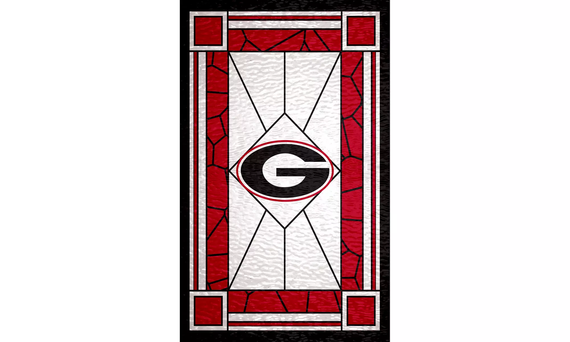 NCAA 11x19 Stained Glass faux Sign - Primary Image
