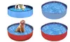 iMounTEK Foldable Pet Dog Pools Collapsible Hard Plastic Pets Swimming Pool