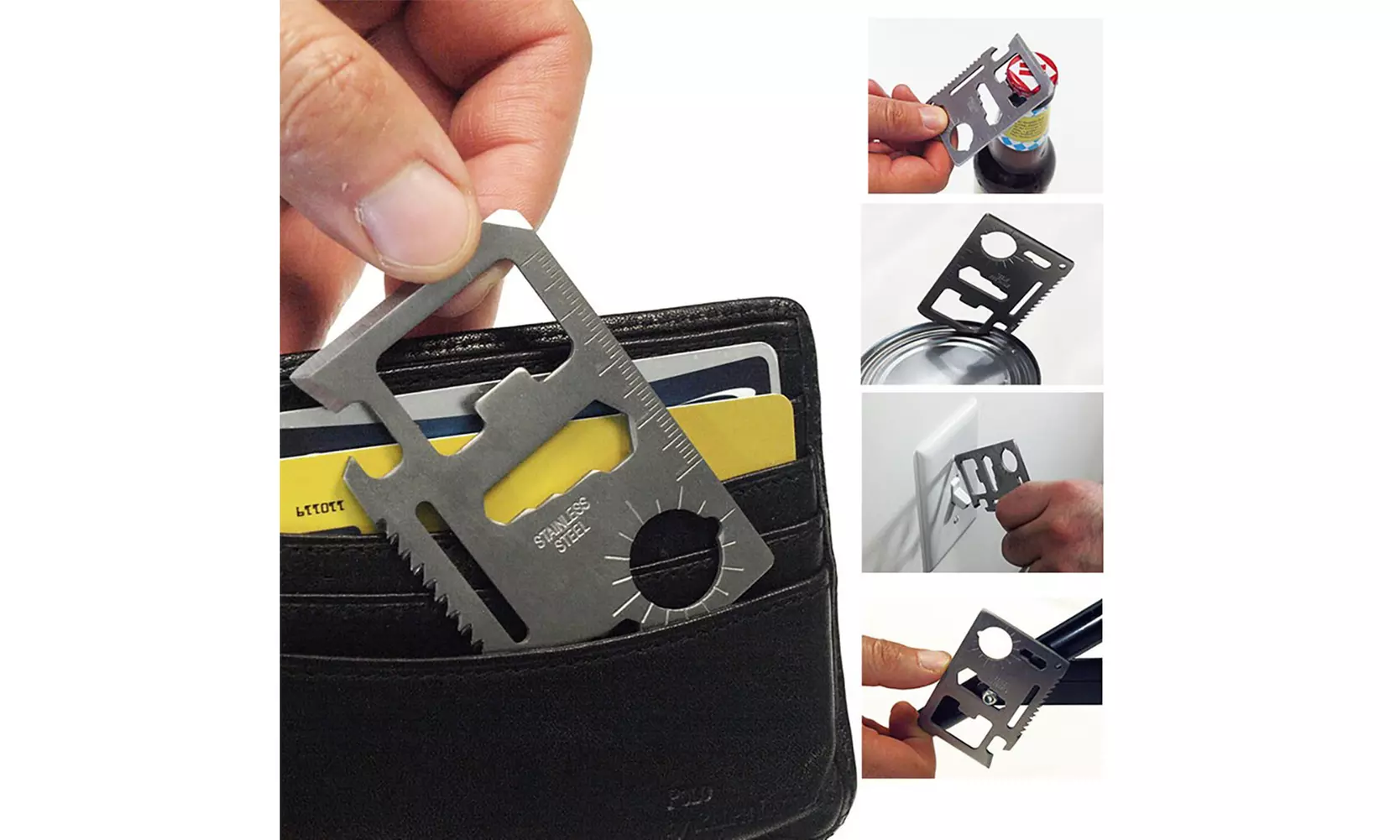 Wallet Wizard 12-In-1 Pocket Tool - Primary Image