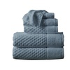 Image 137: Ultra-Soft 100% Cotton Diamond Waffle Bath Towels
