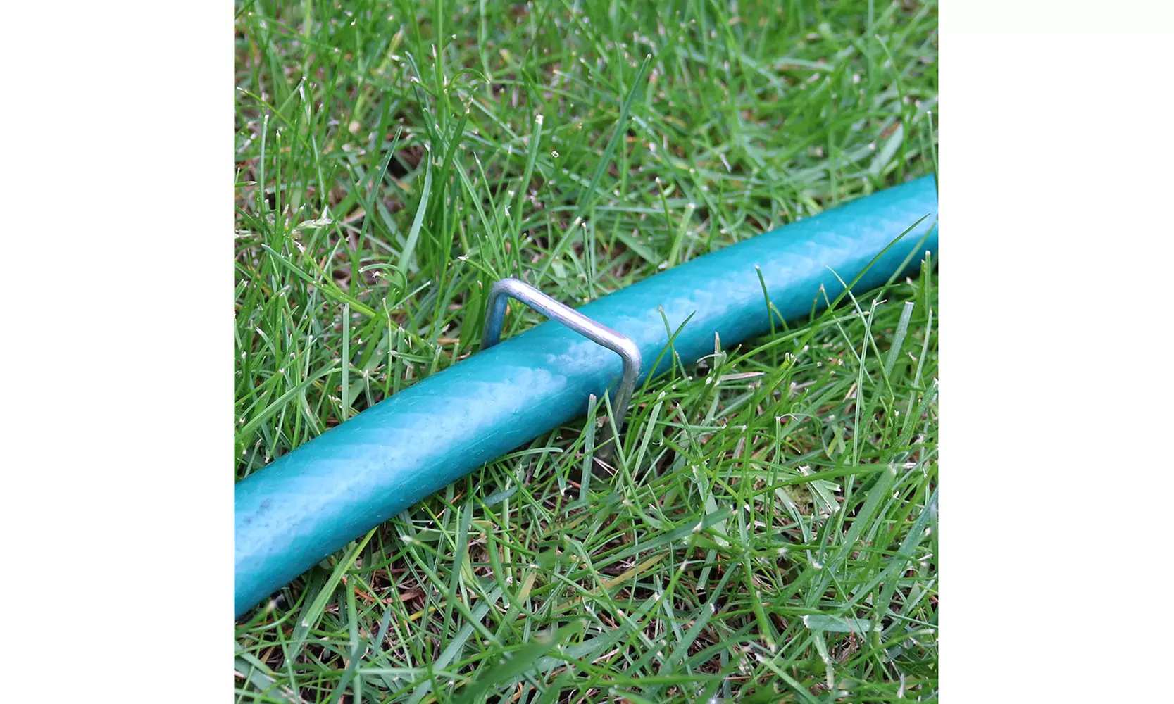 Sunnydaze 12 Inch Garden Staples Set of 25 - Second Medium