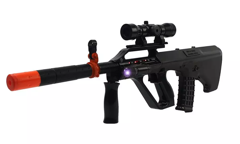 Super Action Toy Gun Steyr AUG Rifle w/ Lights and Sounds - Primary Image