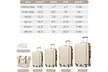 Six-Piece Luggage Set with Expandable Suitcases - Second Medium
