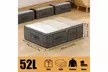 Under Bed Storage Bags Zipper Organizer for Clothes Bedding Blanket 52L 90L 125L - Second Medium