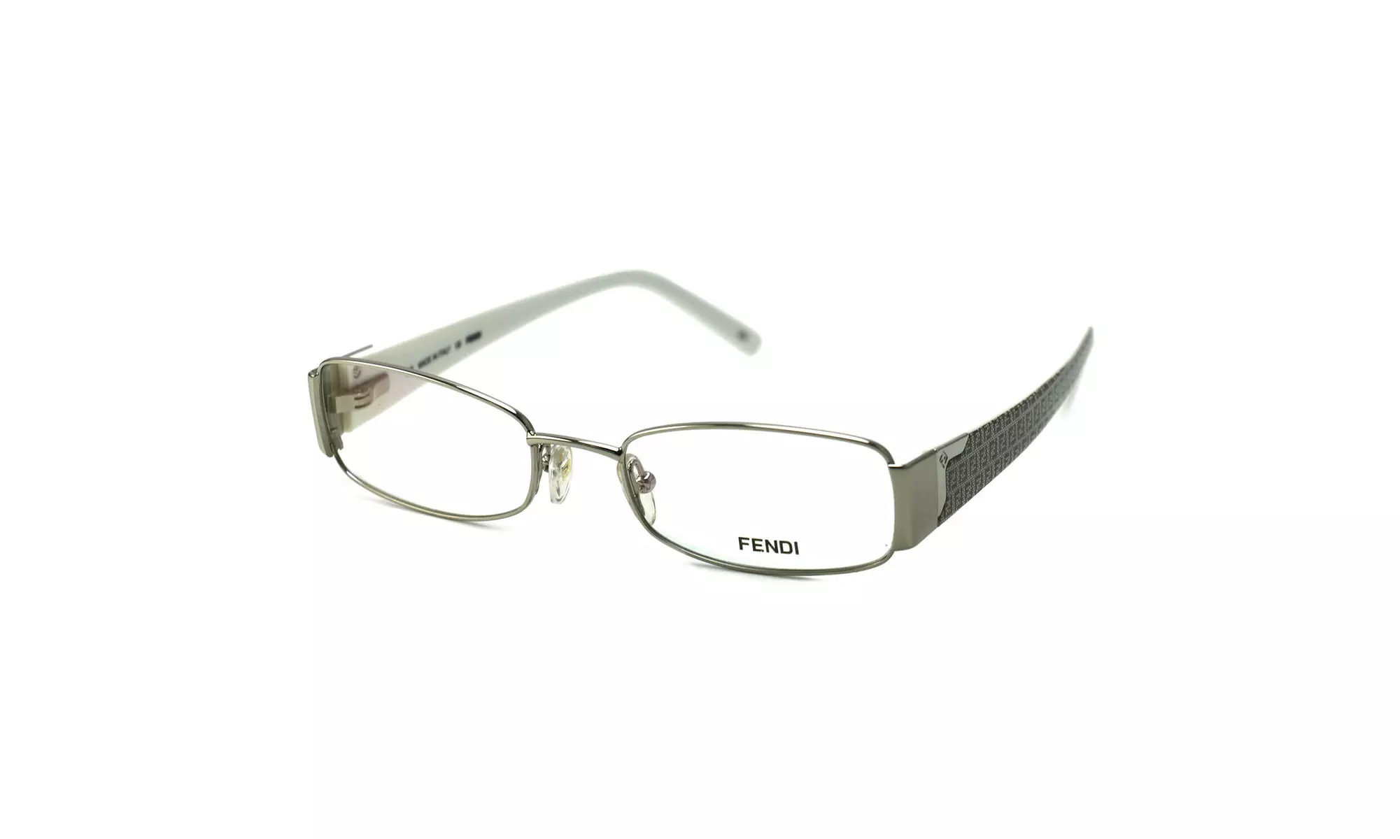 Fendi Women's Eyeglasses F965 033 Palladium 50 18 135 Full Rim Oval - Primary Image