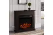 18"Delux Electric Fireplace Mantel Heater Insert Freestanding W/ Remote Control - Second Medium