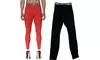 Diesel Men's Sport Defanse Leggings- Red & Black