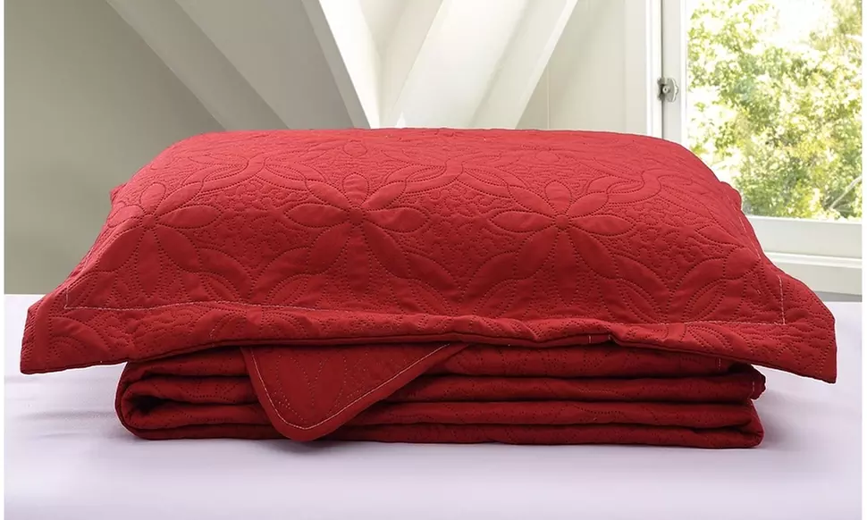 Three-Set J&V TEXTILES Simple Dream Quilt Collection - Bright Edition