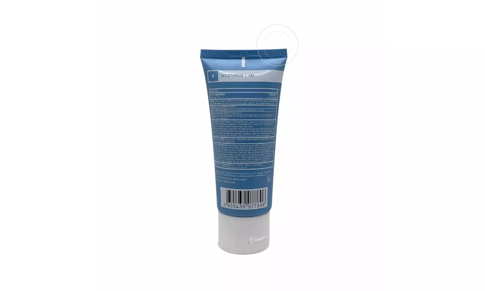 Paula's Choice RESIST Super-Light Daily Wrinkle Defense SPF 30 Face Sunscreen 