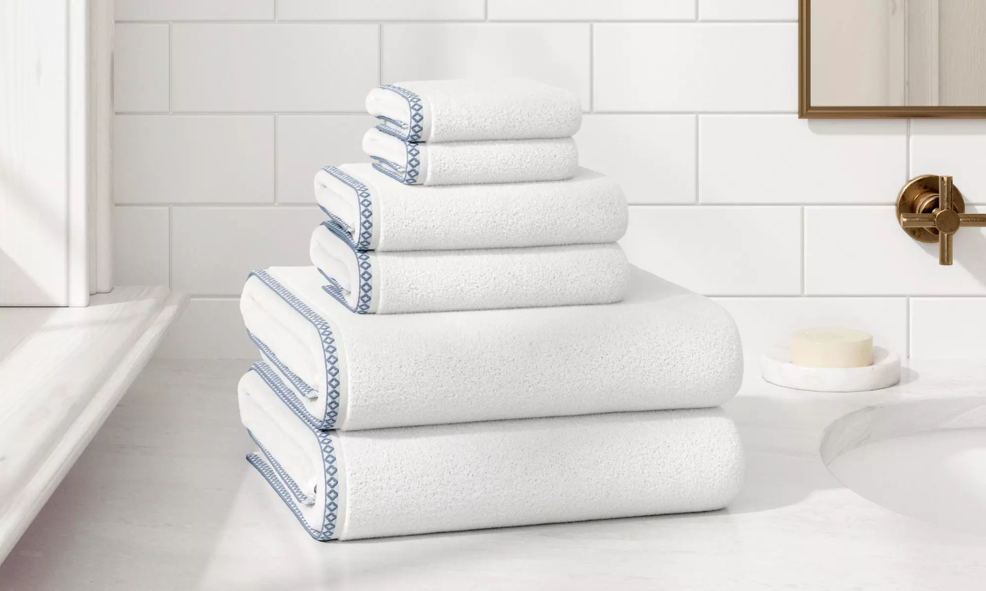 Boho-Inspired Quick-Dry Cotton Towels