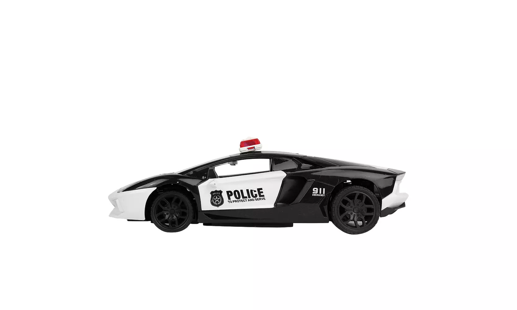 Remote Control Police Car High Speed Racing Car with Flashing Lights Siren Sound - Second Medium