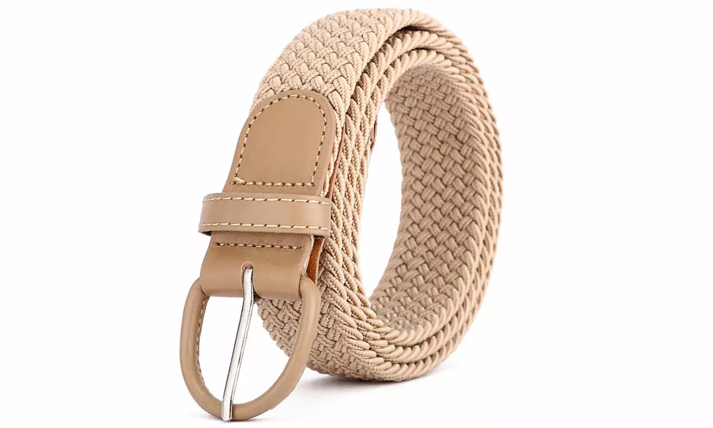 Women's Elastic Braided Woven Belt