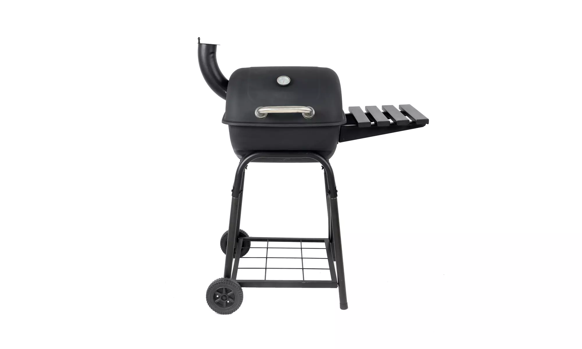 RevoAce 26" Mini Barrel Charcoal Grill with Side Shelf, Black, CBC1760W - Primary Image
