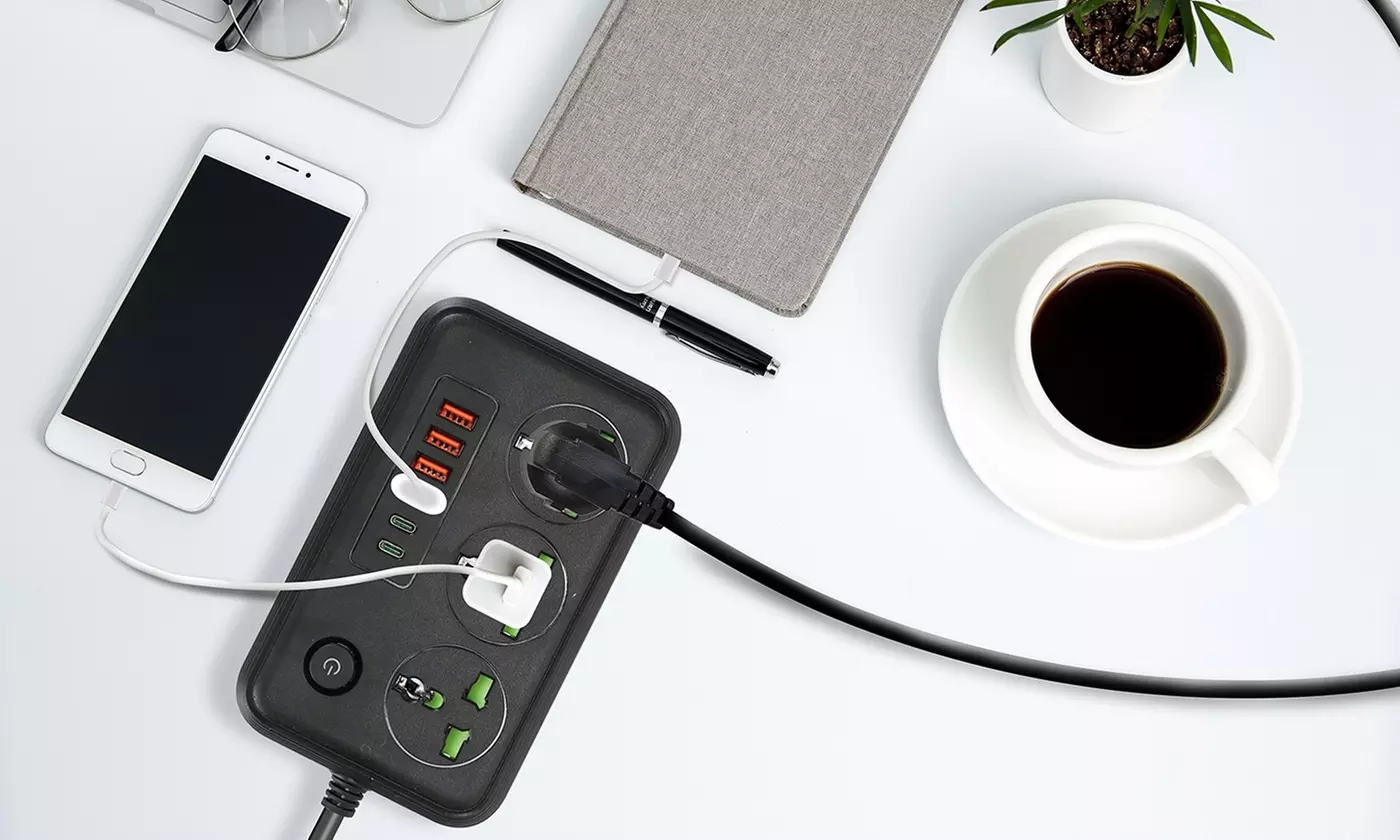 iMounTEK 2500W Power Strip with AC Outlets and USB A/C Ports (Multi-Options)