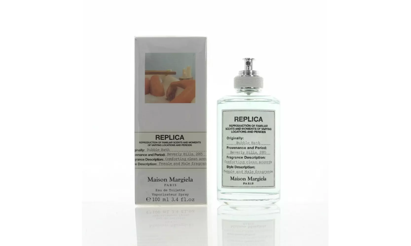 REPLICA Fragrance BUBBLE BATH 100ml 3.4fl oz hot