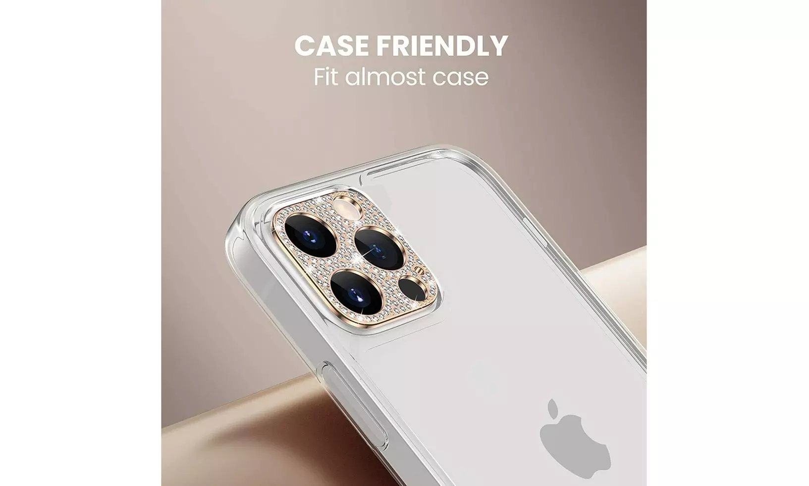 Camera Screen Protector Bling Glitter Diamond For iPhone 13 12 11 Pro Max