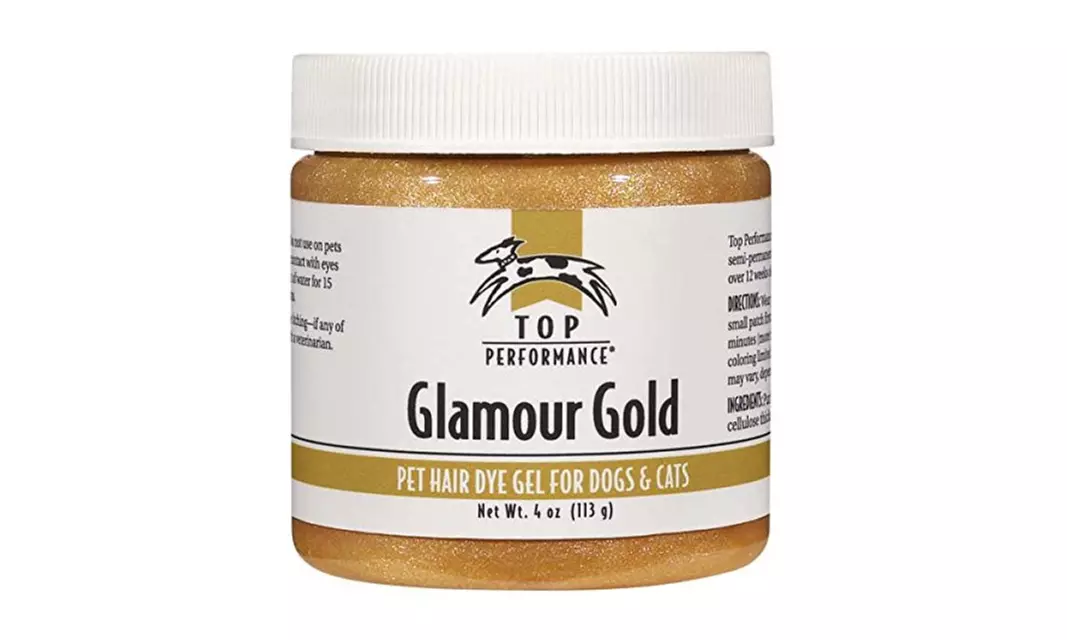 Pet Pals TP6128 37 Top Performance Hair Dye Gel 4oz Glamour Gold - Primary Image