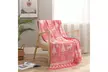 Christmas Holiday Bamboo Cotton Blend Throw Blankets - Second Medium