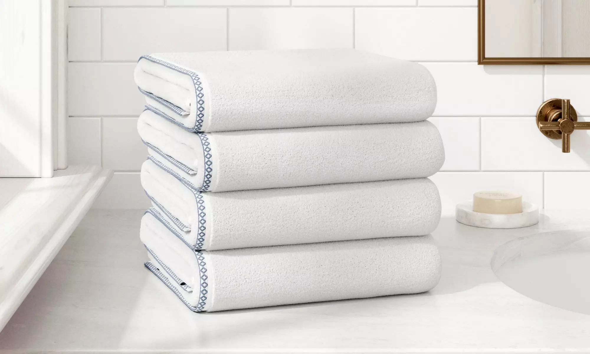 Boho-Inspired Quick-Dry Cotton Towels