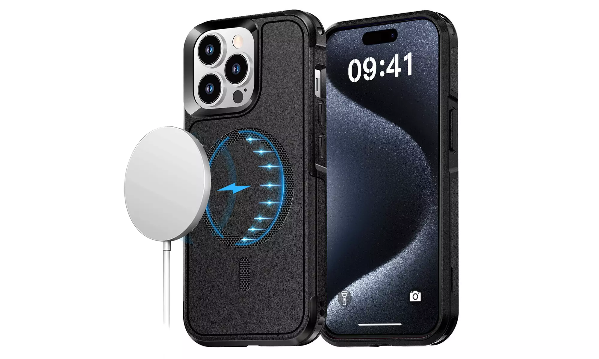 For iPhone 15 Pro Max 15 Plus Rugged Case Heavy Duty Shockproof Bumper Cover