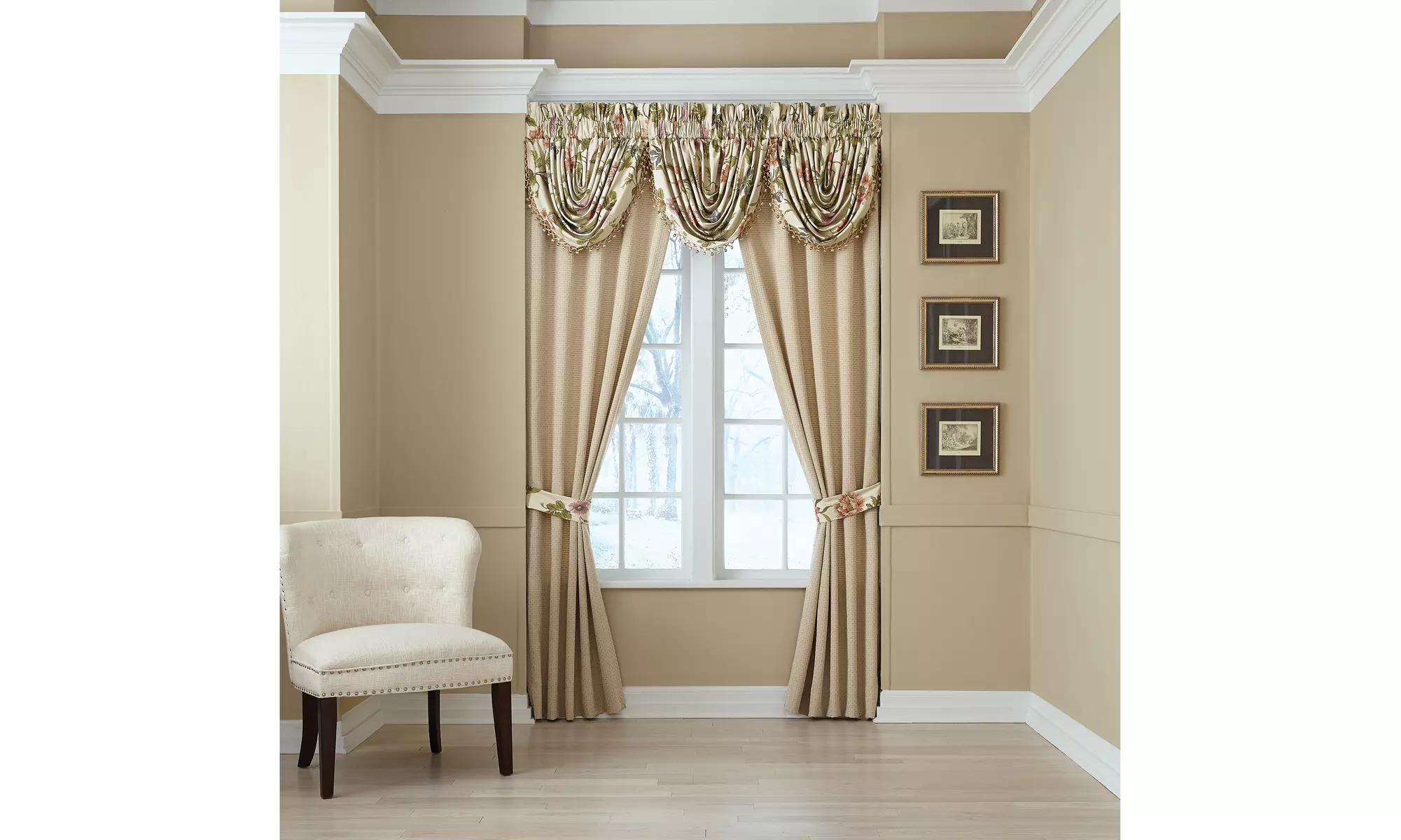 Croscill Daphne Curtain Panel Pair - Primary Image
