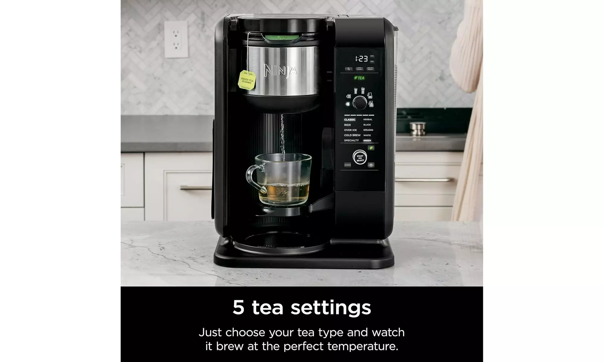 Ninja CP307 Hot & Cold Brew Coffee Maker, 10-Cup Thermal Carafe, Black