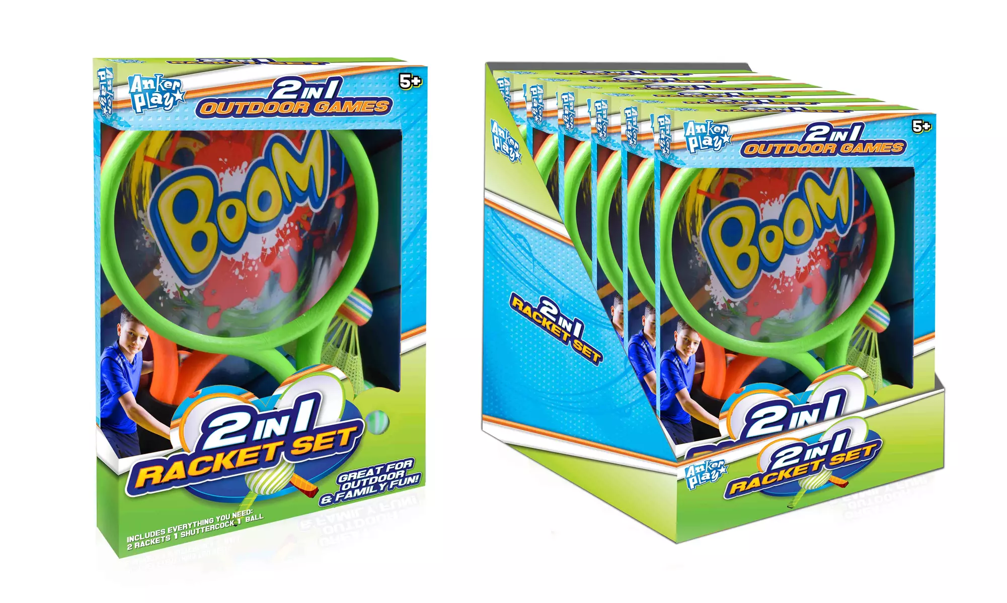 2 in 1 Racket Set - Primary Image
