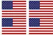 iMounTEK 4-Pack 3x5 FT American Flags with Double Stitching & Brass Grommets - Second Medium