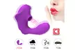 Upgraded 10 Levels Intensity G-spot & Clitoral Stimulate Dildo Suction Vibrator - Second Medium