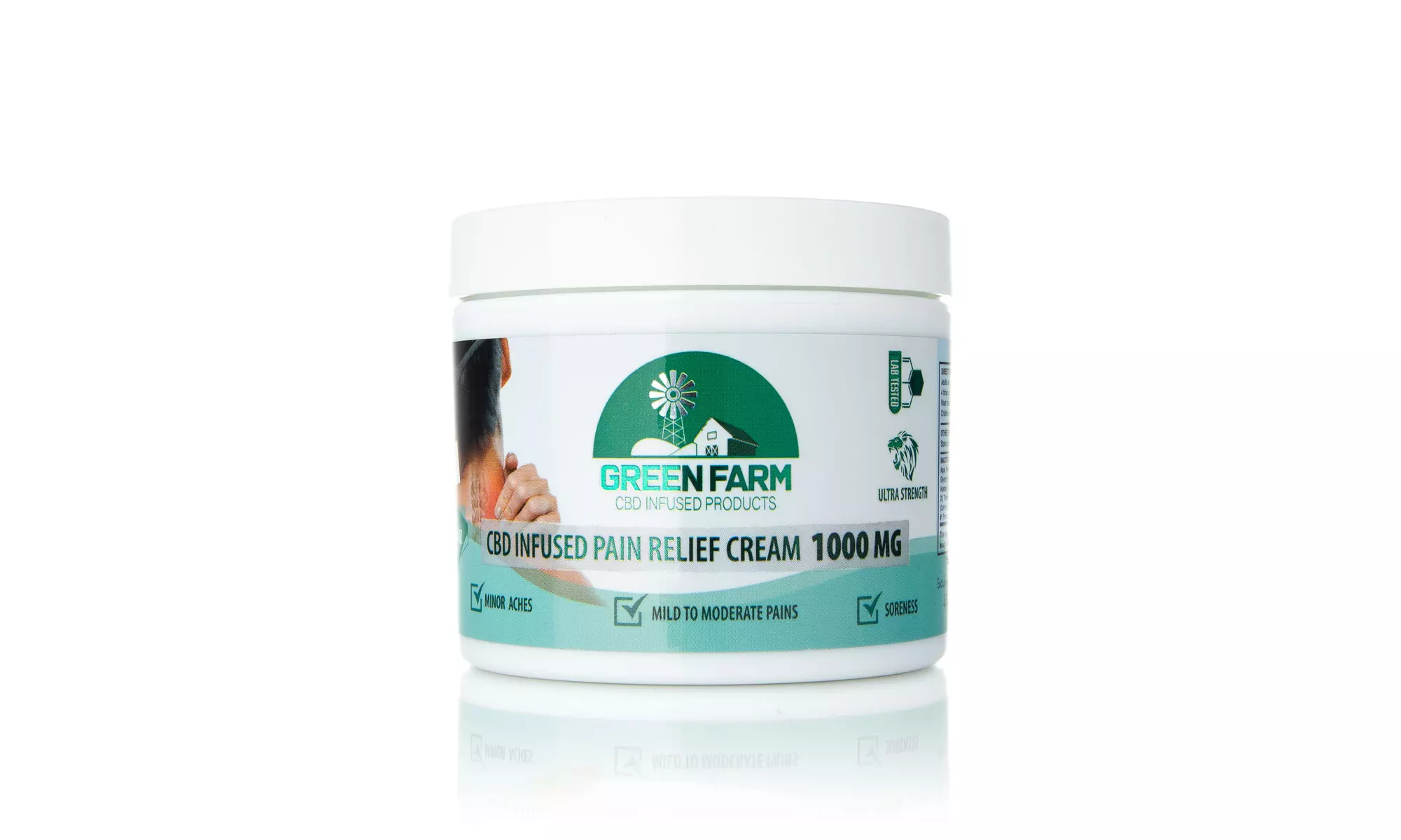 Ultra Strength CBD Pain Relief Menthol & Camphor Creams & Gels from Green Farm