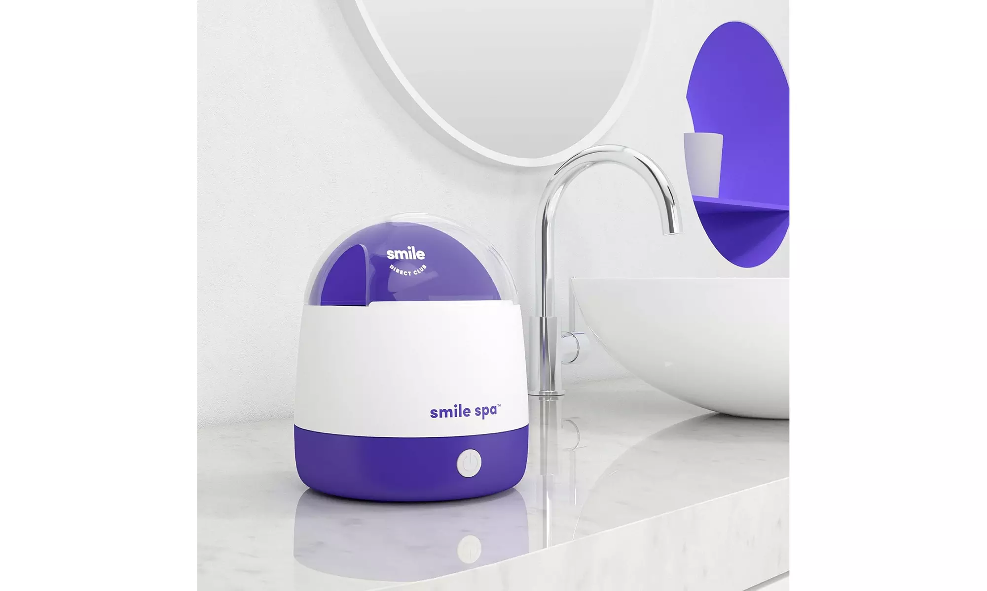 SmileDirectClub Smile Spa Ultrasonic and UV Cleaning Machine Toothbrush Heads