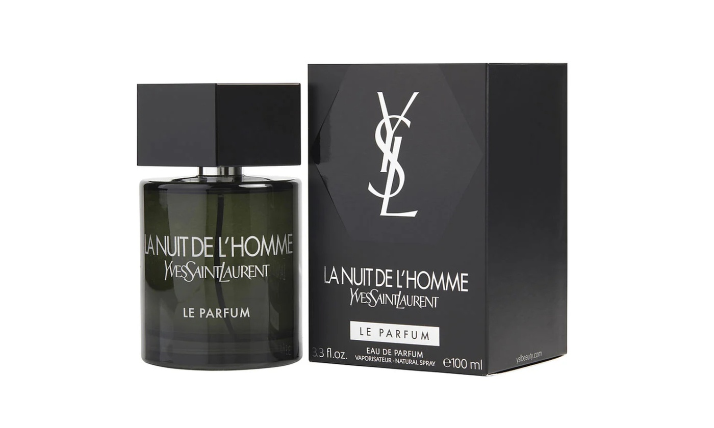La Nuit by Yves Saint Laurent Le Parfum for Men 3.3 Fl. Oz. 