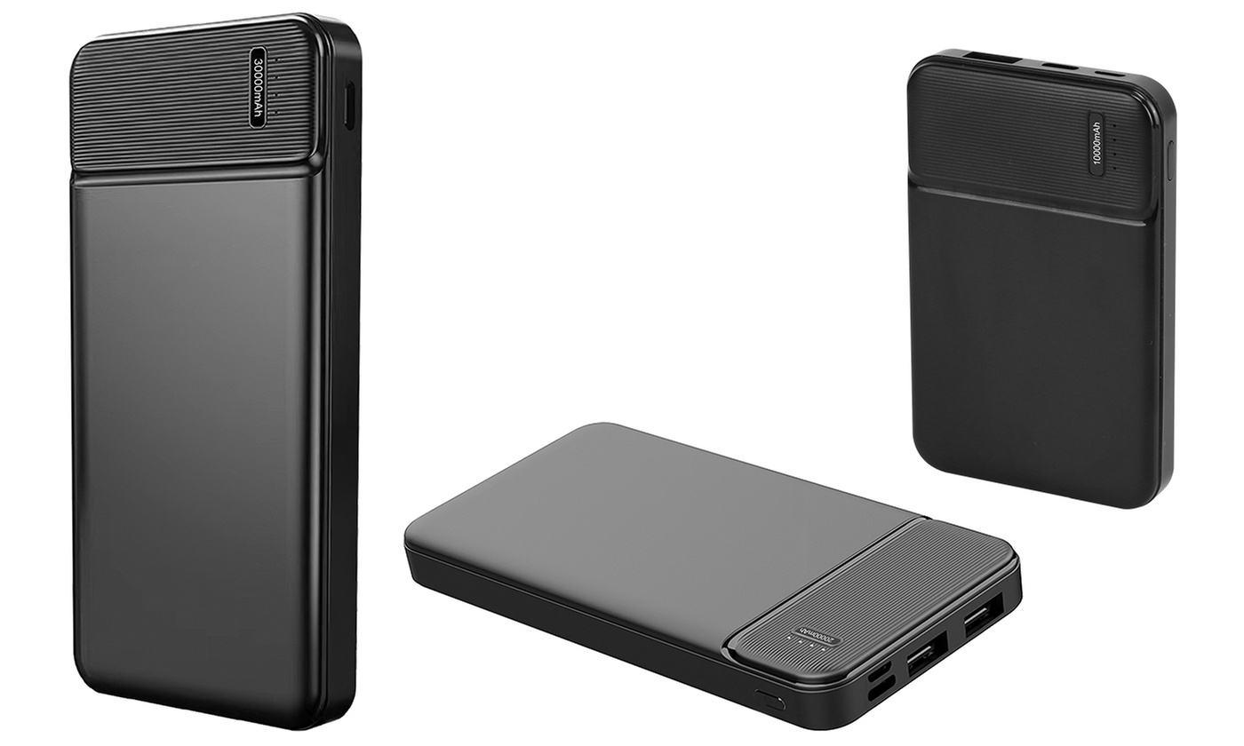 PowerMaster 10000-30000mAh Fast Charging Portable Power Bank Charger