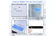 Costway Evaporative Portable Air Cooler Fan & Humidifier Remote Control 12 Timer - Second Medium