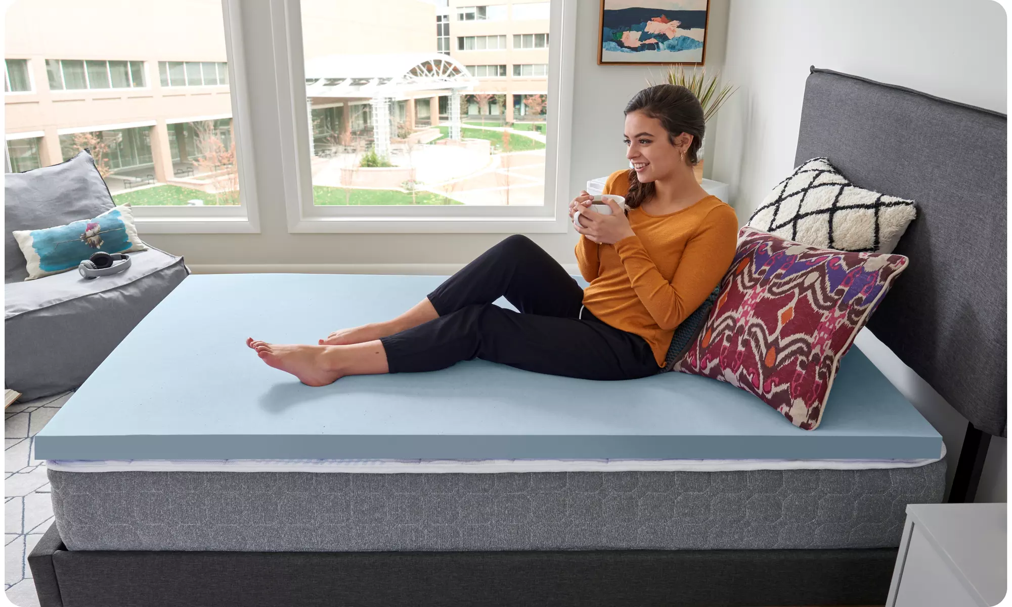 Sealy Dreamlife 1.5" Gel Memory Foam Mattress Topper