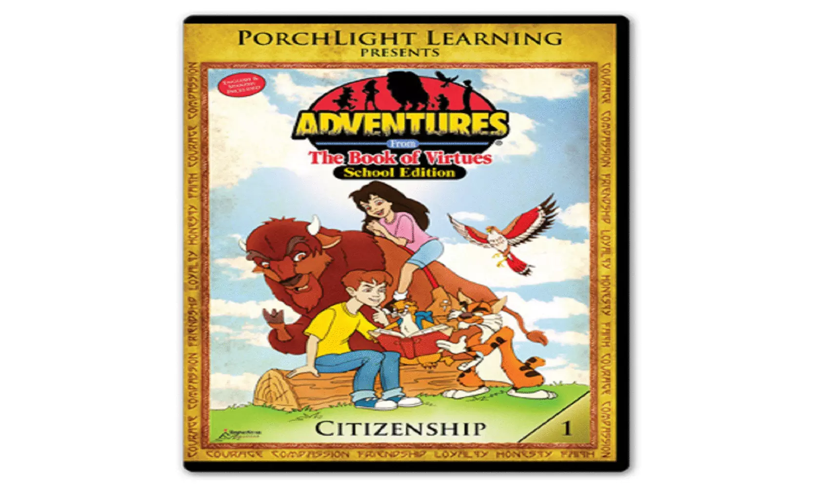 Adventures from the Book of Virtues Volume 01: Citizenship (DVD) School Edition - Primary Image