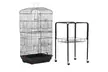 59.3''H Large Cockatiel Parakeet Finch Canary Cage Bird Cage With Stand, Black - Second Medium