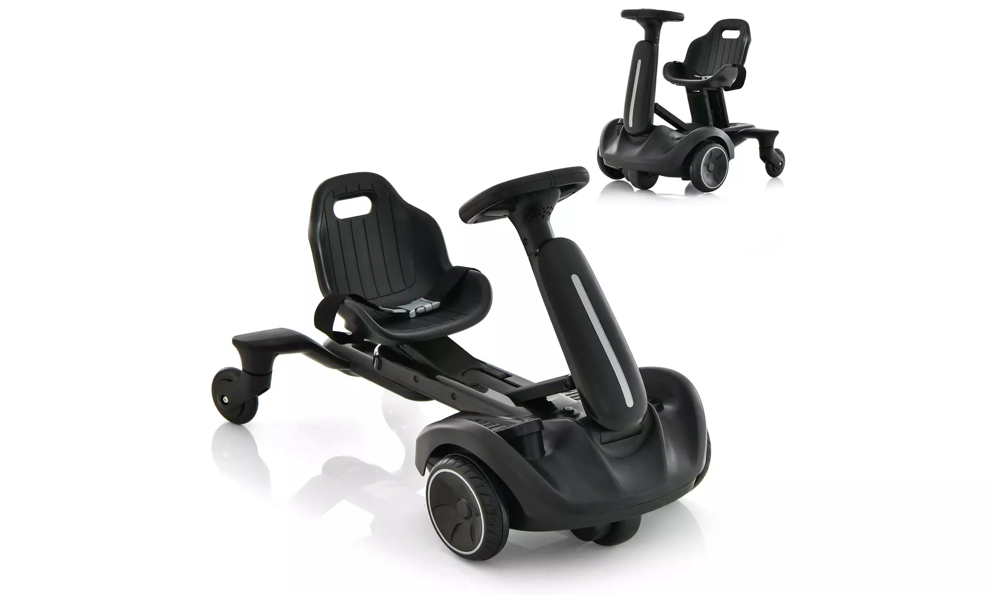 Costway 6V Kids Ride On Drift Car Electric Drifting Go Kart for Kids 360 Spin - Primary Image