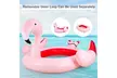 6-Person Inflatable Island Party Floating Flamingo with Electric Pump - Second Medium