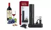 ItBelongs2U Electric Cordless 5-in-1 Wine Bottle Opener Set