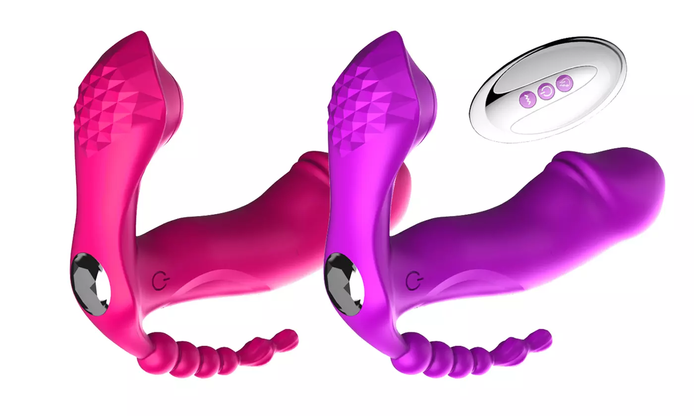 3 in 1 Sucking Vibrator 7 Mode G spot Clitoral Stimulator Anal Massager - Primary Image