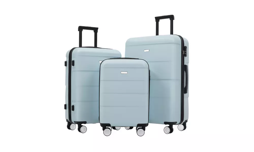 Three-Piece Luggage Suitcase Set
