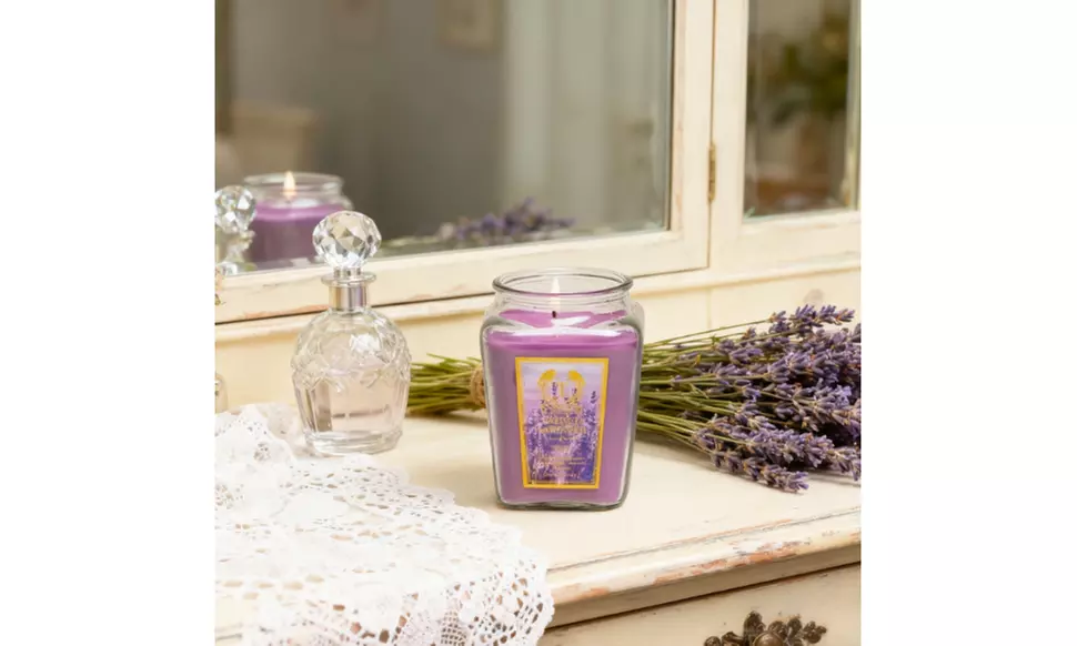 Six-Piece Toccata Aroma Scented Candles in 18oz Diamond Jars